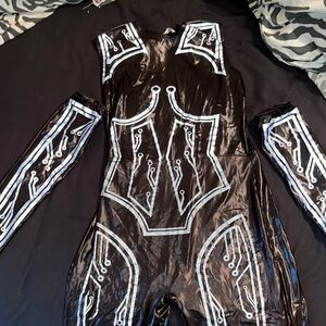 reflective rave catsuit/jumpsuit